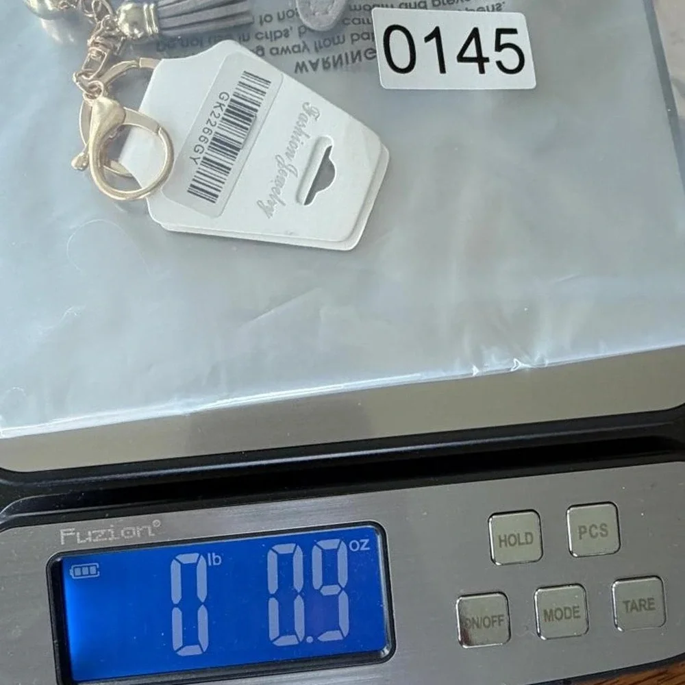 Brand new Silver rhinestone cowboy boot keychain or purse accessory